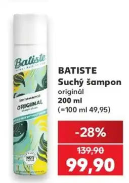 Kaufland Batiste Suchý šampon originál nabídka