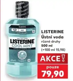 Kaufland Listerine ústní voda nabídka
