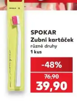 Kaufland Spokar zubní kartáček nabídka