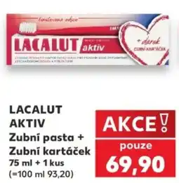 Kaufland Lacalut aktiv nabídka