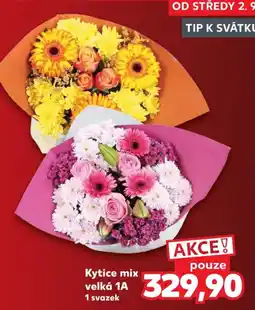 Kaufland Kytice mix velká 1A nabídka