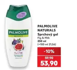 Kaufland Palmolive naturals sprchový gel fig & milk nabídka