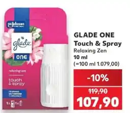 Kaufland glade one touch & spray relaxing zen nabídka