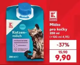Kaufland K Classic mléko pro kočky nabídka