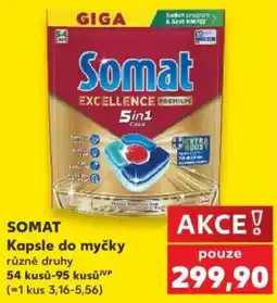 Kaufland Somat kapsle do myčky nabídka