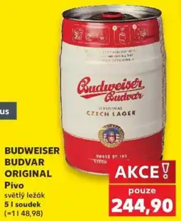 Kaufland Budweiser Budvar Original Pivo nabídka