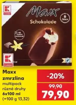 Kaufland Maxx zmrzlina nabídka