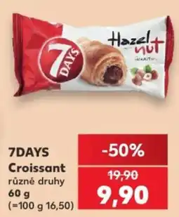 Kaufland 7days croissant různé druhy nabídka