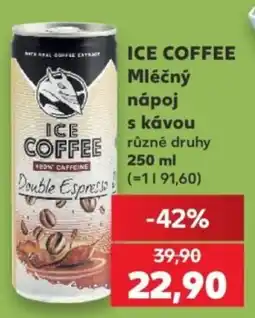 Kaufland Ice Coffee nabídka