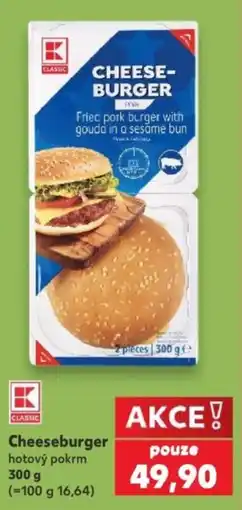 Kaufland K Classic cheeseburger nabídka