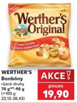 Kaufland Werther's Bonbóny nabídka