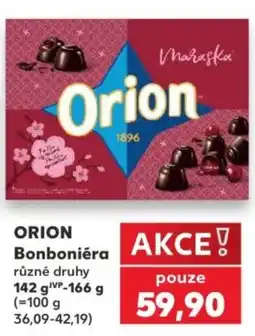 Kaufland Orion bonboniéra nabídka