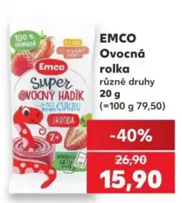 Kaufland Emco ovocná rolka nabídka