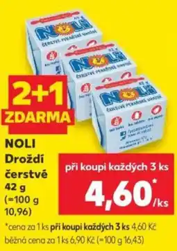 Kaufland Noli droždí čerstvé nabídka