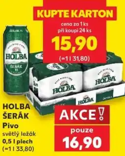 Kaufland Holba šerák nabídka