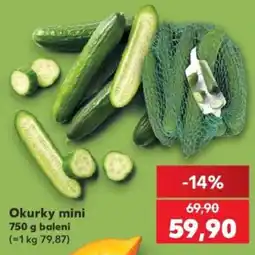 Kaufland Okurky mini nabídka