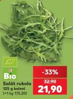 Kaufland Bio Salát rukola nabídka