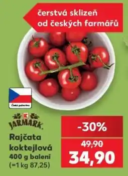 Kaufland Jarmark rajčata koktejlová nabídka