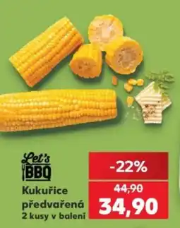 Kaufland Let's BBQ Kukuřice předvařená nabídka