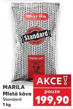 Kaufland Marila mletá káva standard nabídka