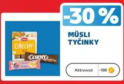 Kaufland Emco müsli tyčinky nabídka