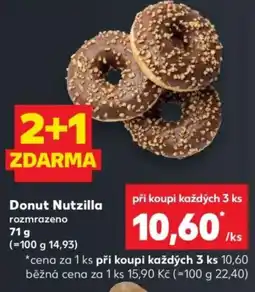 Kaufland Donut Nutzilla nabídka