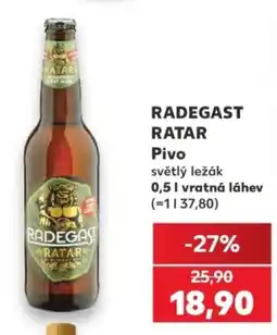 Kaufland Radegast ratar nabídka