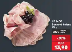 Kaufland Le & Co Šunkové koleno nabídka