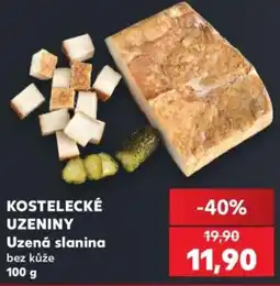 Kaufland Kostelecké uzeniny uzená slanina nabídka