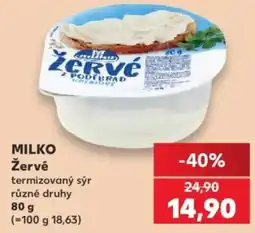 Kaufland Milko Žervé nabídka