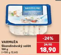 Kaufland Varmuza skandinavsky salat nabídka