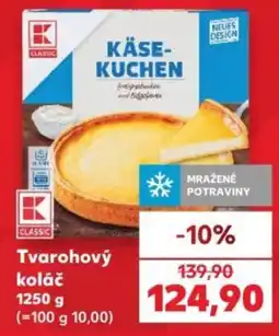 Kaufland K Classic tvarohový koláč nabídka