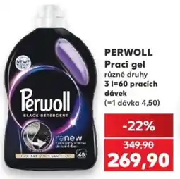 Kaufland Perwoll prací gel nabídka