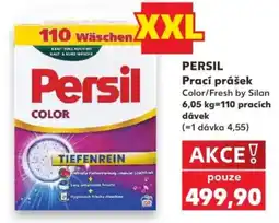 Kaufland Persil prací prášek color/fresh by silan nabídka