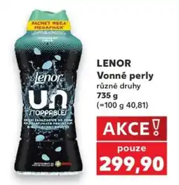 Kaufland Lenor Vonné perly nabídka