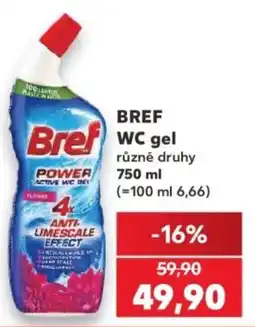 Kaufland Bref wc gel nabídka