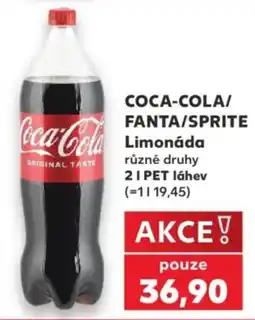 Kaufland Coca-Cola/Fanta/Sprite nabídka