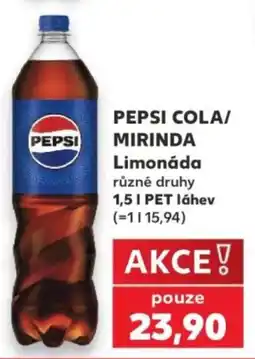 Kaufland Pepsi Cola/Mirinda Limonáda nabídka