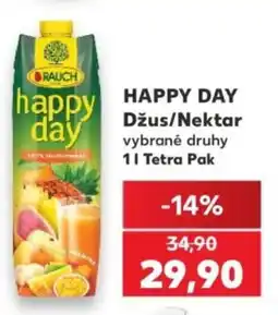 Kaufland Rauch happy day nabídka