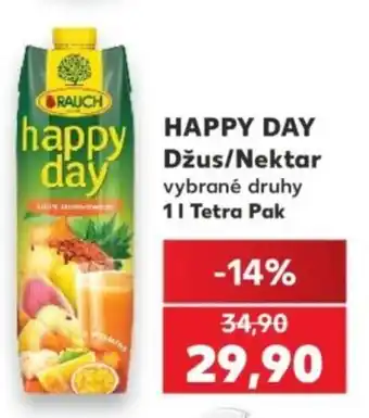 Kaufland Rauch happy day nabídka