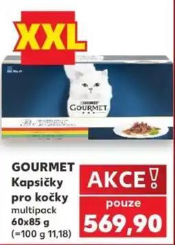 Kaufland Gourmet kapsičky pro kočky nabídka
