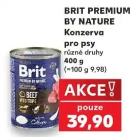 Kaufland Brit beef with tripe nabídka