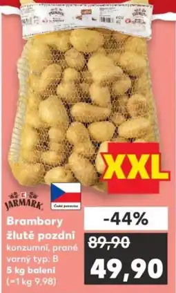 Kaufland Jarmark brambory žluté pozdní nabídka