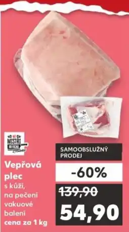 Kaufland Mistri vepřová plec s kůží nabídka