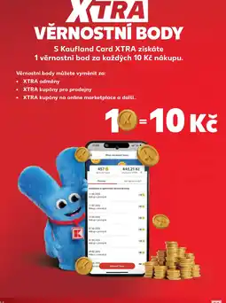 Kaufland Kaufland Card XTRA nabídka