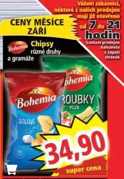 Norma Chipsy nabídka