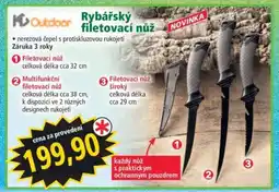 Norma Rybářský filetovací nůž nabídka