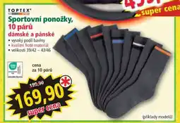 Norma Sportovní ponožky, 10 párů dámské a pánské nabídka