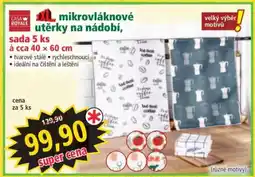Norma XL mikrovláknové utěrky na nádobí nabídka