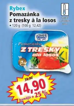 Norma Pomazánka z tresky à la losos nabídka